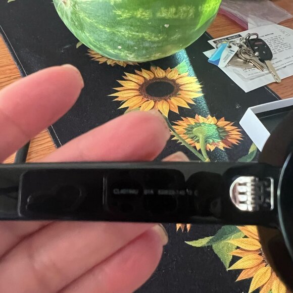 Celine CL40194 Triomphe Oval Women's Sunglasses Travel Authentic + Original Box - Picture 5 of 5